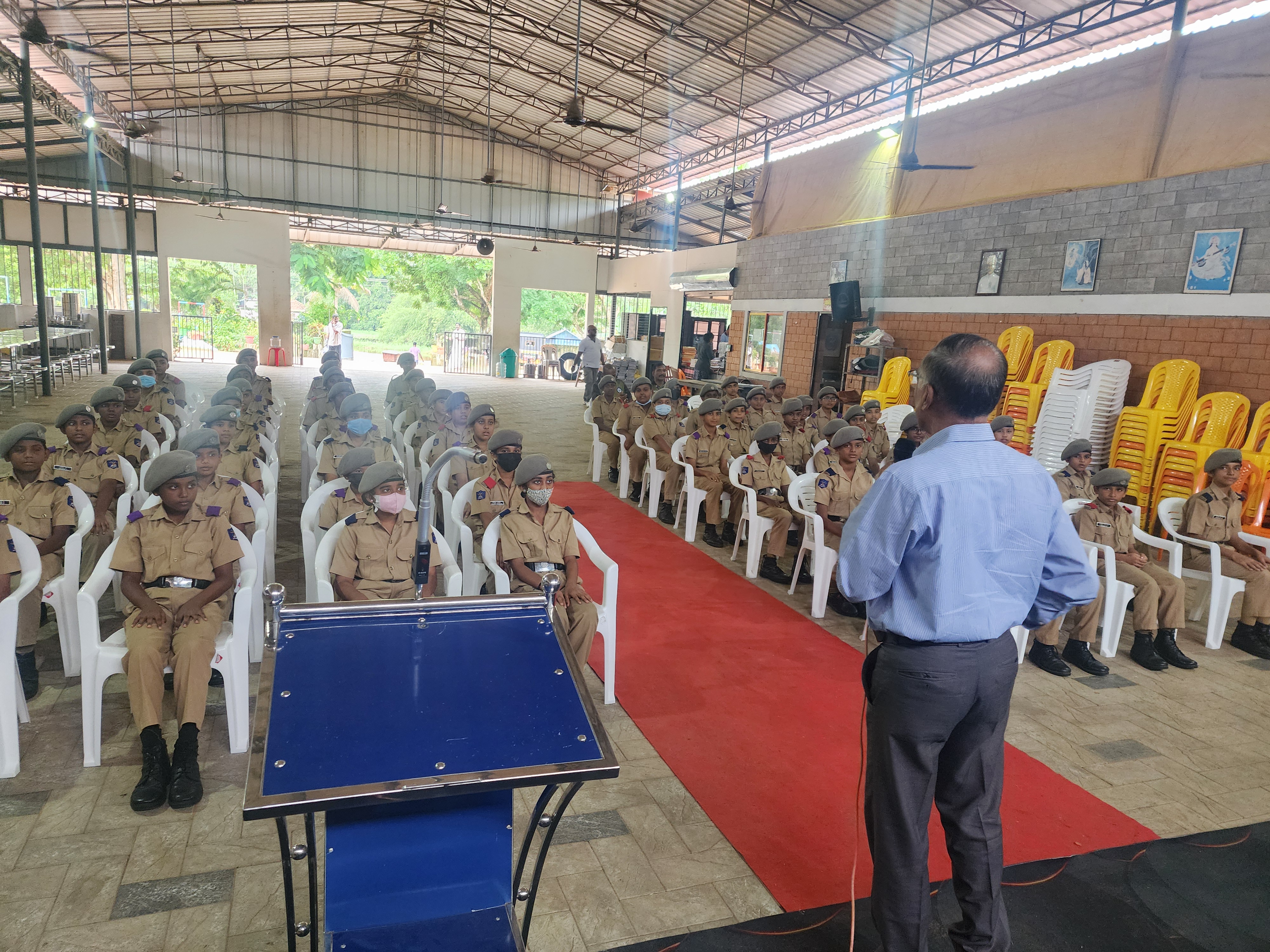 Leadership Summit — Monthly Talks By Vip's — Vidyadhiraja Vidyapeetom Sainik School